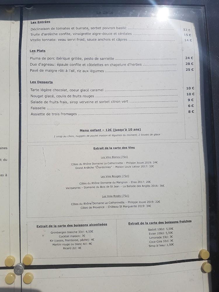 Le Gardéchois / Chez Maximin - Menu Image 3